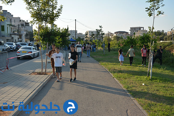 فعاليات باحضان الطبيعة في وادي قانا في جلجولية